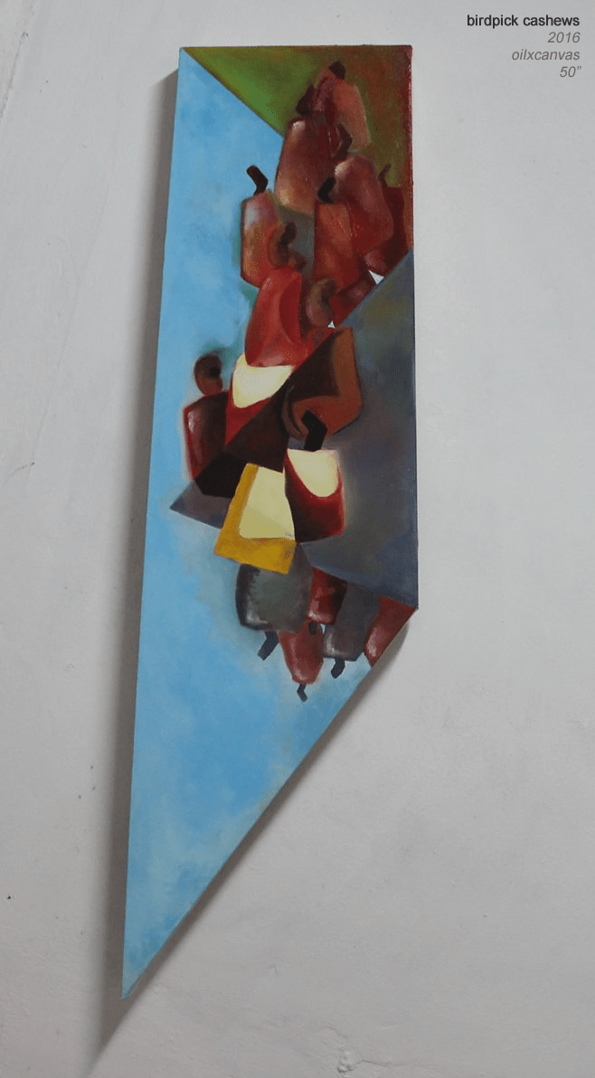 de Lancey 2016 - 'birdpick cashews' oilxcanvas.png